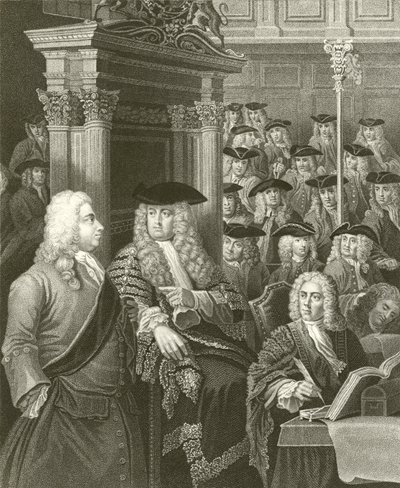 La Chambre des communes - William Hogarth