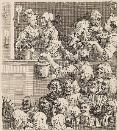 Le Public rieur - William Hogarth