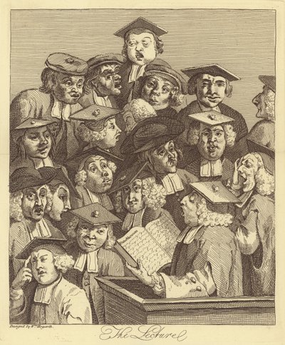 La Conférence - William Hogarth
