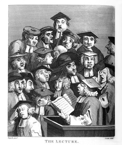 La Conférence par William Hogarth - William Hogarth