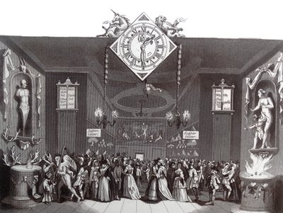 Le billet de la mascarade - William Hogarth