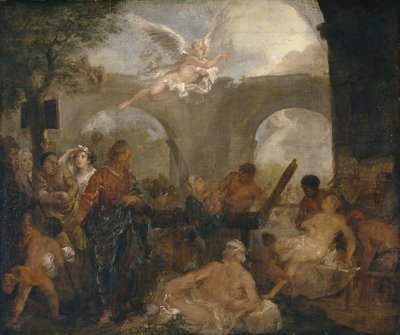 La piscine de Bethesda - William Hogarth