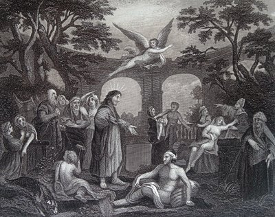 La piscine de Bethesda - William Hogarth