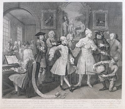 Le Lever du Rake, planche II, de A Rake
