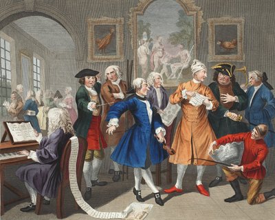 La levée du débauché, planche II, de 