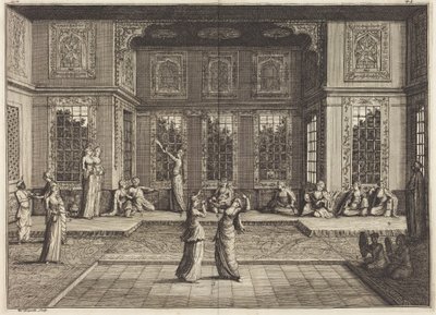 Le sérail - William Hogarth