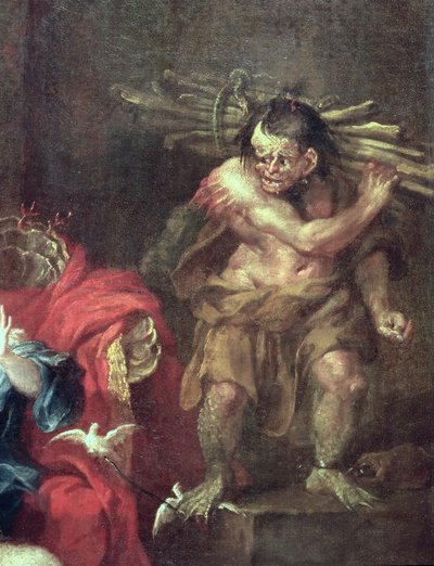 La Tempête (détail de Caliban) - William Hogarth