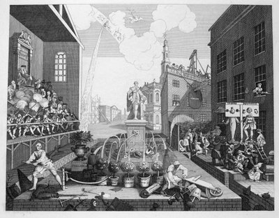Les temps, planche 2 - William Hogarth