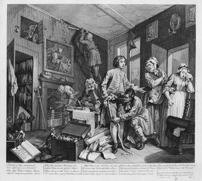Le Jeune Héritier Prend Possession des Effets de l