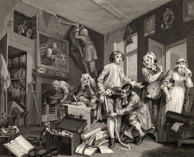 Le jeune héritier prend possession des effets de l
