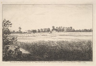 Vue de la maison de Ranby, 1er mai 1781 - William Hogarth