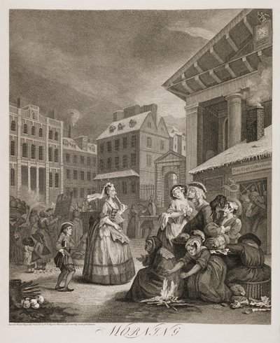 fr : Les quatre moments de la journée : Le matin - William Hogarth