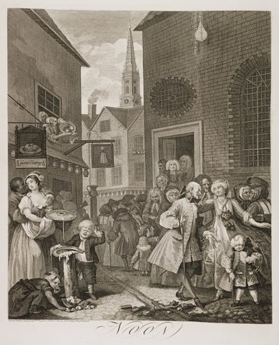 fr : Les quatre moments de la journée : Midi - William Hogarth