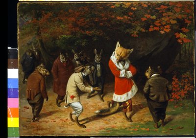 Sa Majesté reçoit - William Holbrook Beard