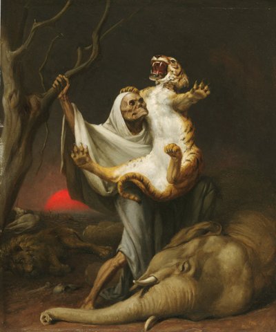 Le Pouvoir de la Mort, vers 1890 - William Holbrook Beard