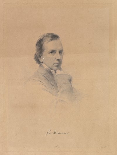 George Richmond - Autoportrait, 1850-70 - William Holl