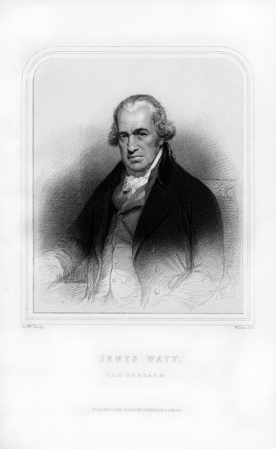 James Watt, inventeur et ingénieur écossais, 1870 - William Holl