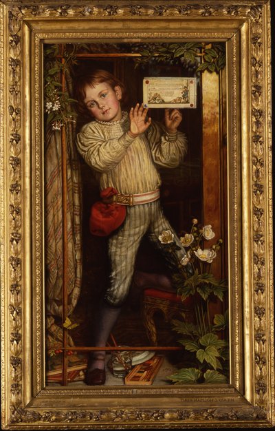 Maître Hilary - Le Traceur, 1886 - William Holman Hunt