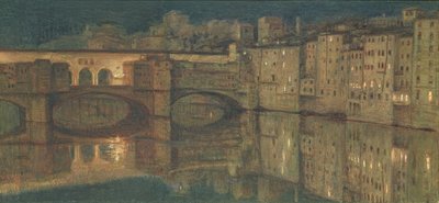 Ponte Vecchio, Florence - William Holman Hunt