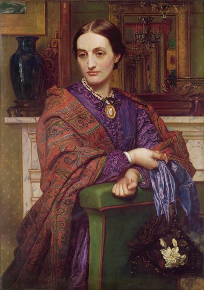 Portrait de Fanny Holman Hunt, 1866-68 - William Holman Hunt