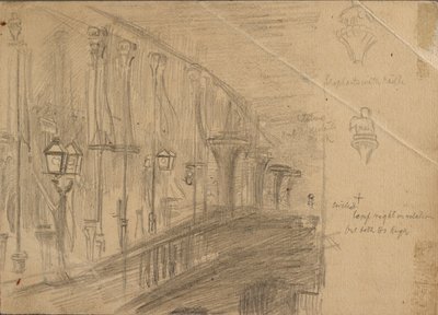 Étude du London Bridge, 1863 - William Holman Hunt