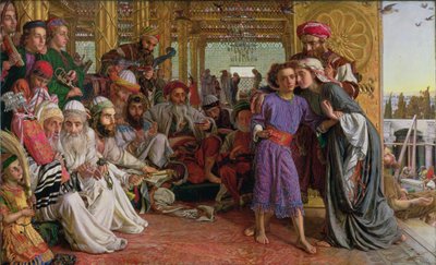La découverte du Sauveur dans le temple - William Holman Hunt