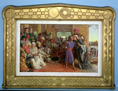 La découverte du Sauveur dans le temple, 1855 - William Holman Hunt