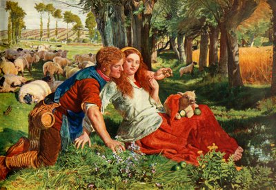Le berger mercenaire, 1851, 1948 - William Holman Hunt