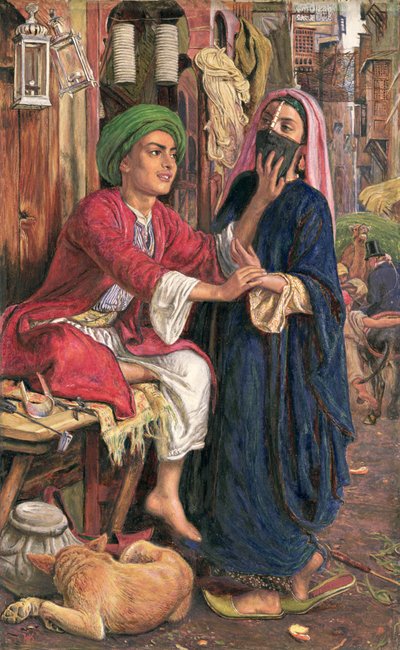 La Cour de la Fabricante de lanternes - William Holman Hunt