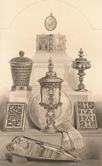 Reliques associées à la reine Élisabeth, 1886 - William Home Lizars