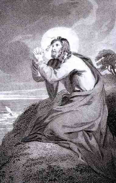 Christ priant sur la montagne, de 