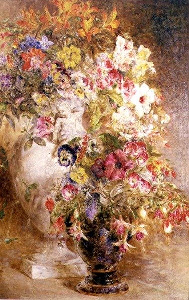 Une profusion de fleurs - William Huggins