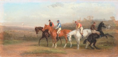 Courses de steeple : au départ - William J. Shayer