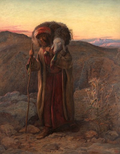 La brebis perdue, 1864 - William J. Webbe or Webb