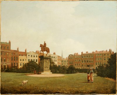 Vue de Leicester Square - William James