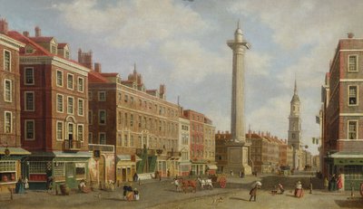 Vue du Monument, vers 1770 - William James