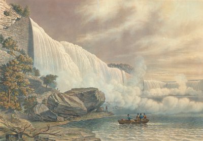 Chutes du Niagara depuis le côté américain - William James Bennett