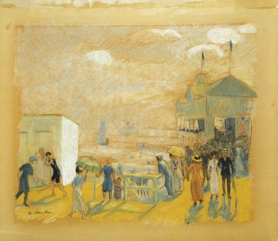 La Batterie - William James Glackens