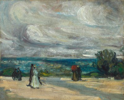La Terrasse - William James Glackens