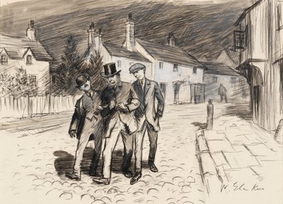 Puis nous sommes tous rentrés chez nous - William James Glackens