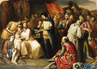 Scène dans la tente d