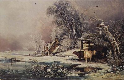 Un jour sombre en hiver - William James Muller