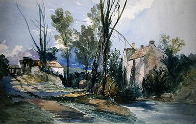 Un moulin du Staffordshire - William James Muller