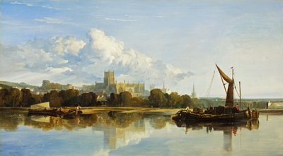 Vue de la cathédrale de Bristol - William James Muller