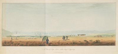 Vue du Cap, Table Bay et Tygerberg, de Voyages à l