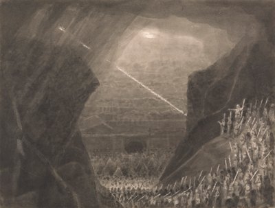 Josué délivrant Gabaon - William John Chamberlayne