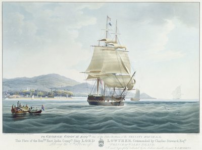 Le navire de la Compagnie des Indes orientales 