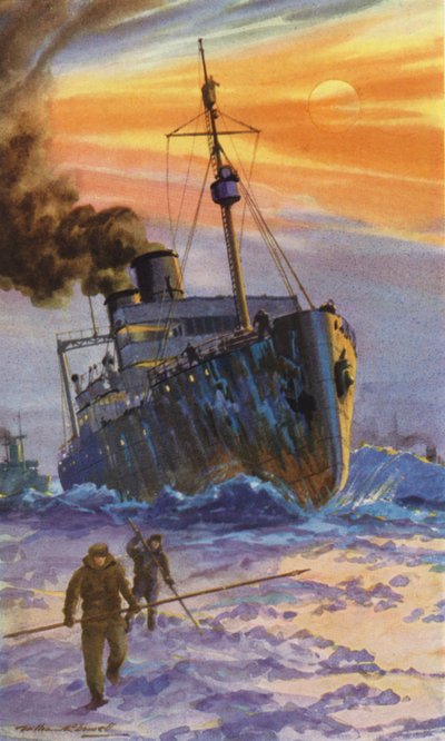 Brise-glace russe au travail - William John Patton McDowell