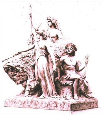 Amérique, gravé par l