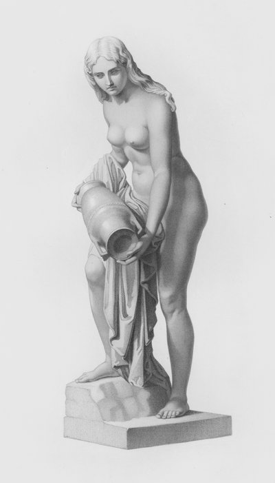La Danaïde, gravée par W Roffe d